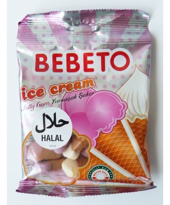 Photo Bonbons Ice Cream – Bebeto – Halal – Sachet 80gr - Bebeto