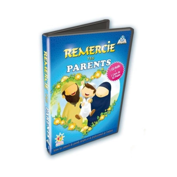 Photo REMERCIE TES PARENTS – CD + LIVRE - Athariya kids