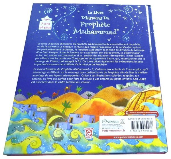 Photo Le livre d’histoires du Prophète Muhammad (Cartonné) – Tome 3 : La mission du prophète à La Mecque - Orientica