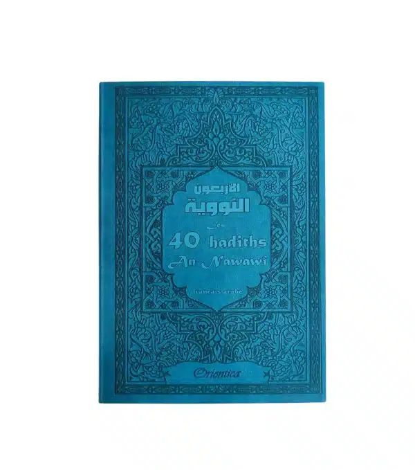 les 40 hadiths an nawawî (bilingue français/arabe) – bleu