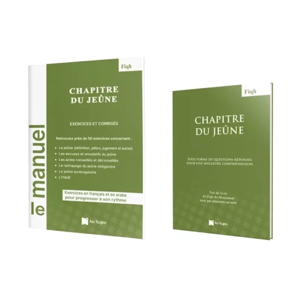 le chapitre du jeûne + le manuel d'exercices