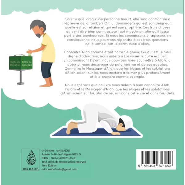 les trois fondements pour les enfants – Éditions ibn badis